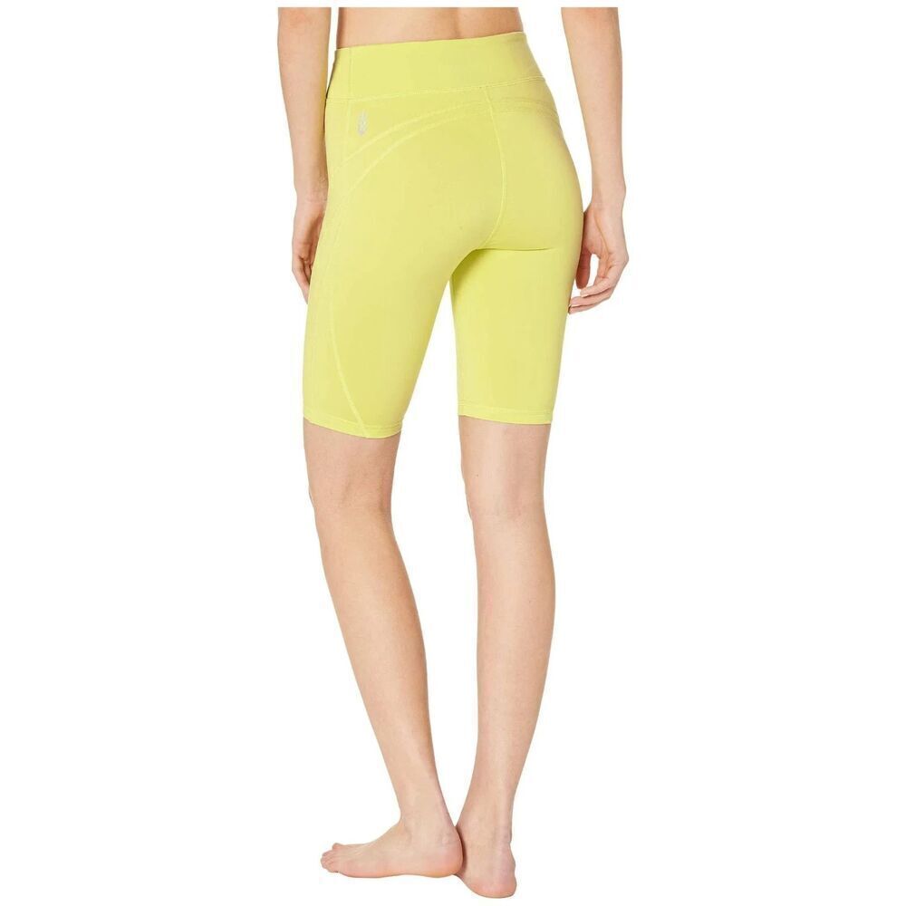 Free People Movement Women's High Rise Biker Shorts Size Small Key Lime